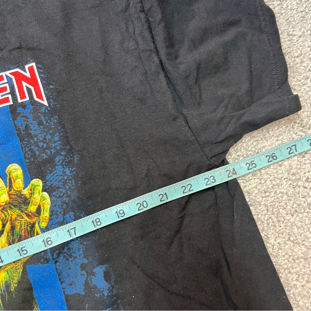 Vintage Iron Maiden Shirt Mens XL? Black No Prayer For The Dying Tee Band - Picture 4 of 7